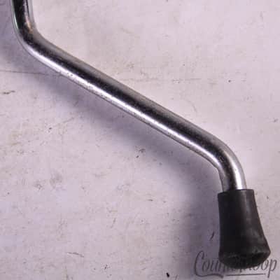 Ludwig Floor Tom Drum Leg 3/8" 9.5mm 17"Vintage 60s USA Chrome Straight-Knurling image 2