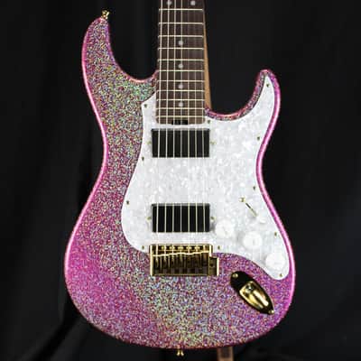 ESP Custom Shop SNAPPER-7 Ohmura T Pink w/case image 1