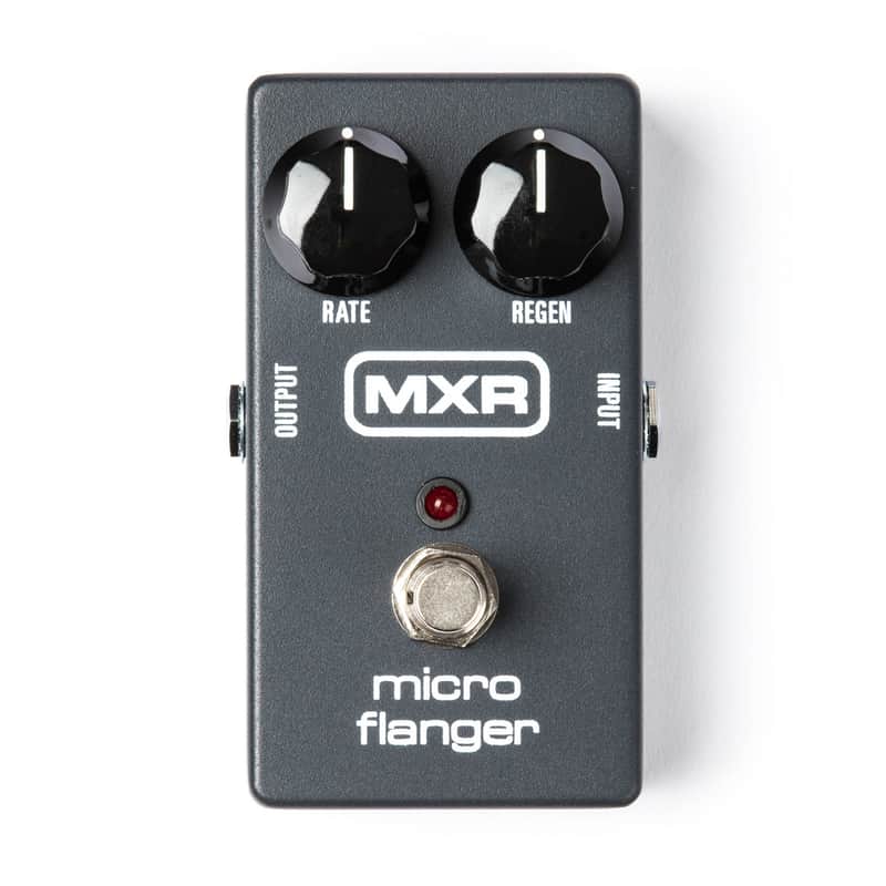 MXR Micro Flanger Pedal - Black image 1