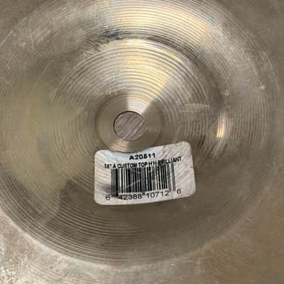 Zildjian A Custom 14" Hi-Hat Cymbals (Pair) 971g / 1143g image 8
