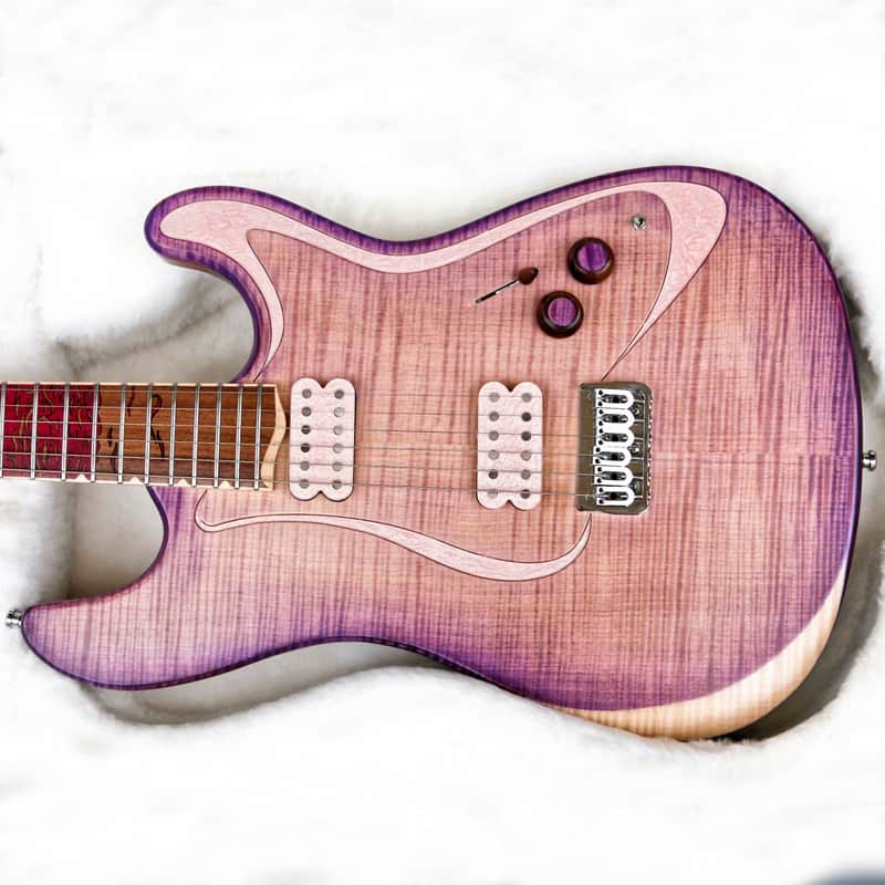 GB Liuteria Custom Boutique Petra 6 string sea sun and clouds edition image 1
