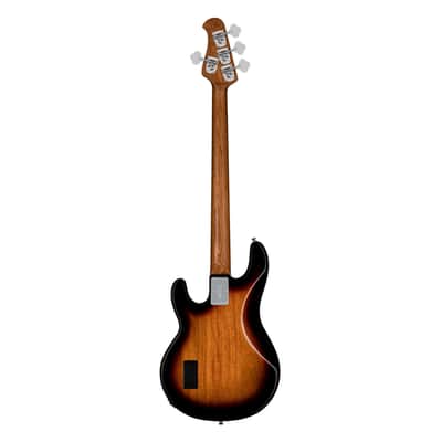 Sterling by Music Man StingRay RAY34 Spalted Maple - 3-Tone Sunburst - Open Box image 5