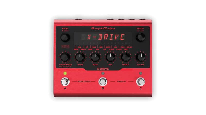 IK Multimedia AmpliTube X-DRIVE (Distortion) X-GEAR Series Boutique Guitar Digital Effects Pedals image 1