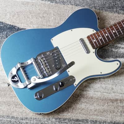 Fender Japan TL62B-BIGS ’62 Telecaster Custom Bigsby Old Lake Placid Blue MIJ 2010–2012 image 2