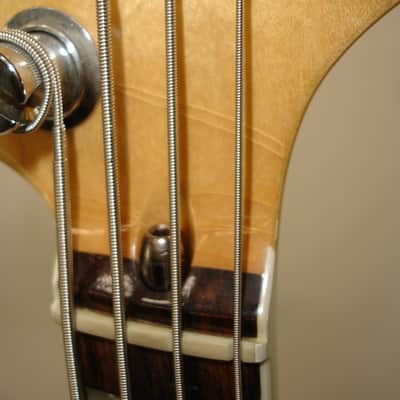 2007 Fender American Vintage '75 Jazz Bass, Rosewood Fingerboard, Natural image 12