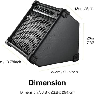 Donner DKA 20W Keyboard Amplifier Amp image 2