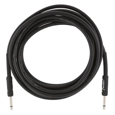 Fender Professional Instrument Cable BLK 4,5 m - Instrument Cable image 2