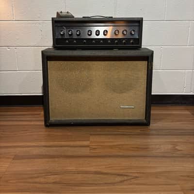Silvertone Model 1484 Twin Twelve 60-Watt 2x12 Piggyback 1964 - Gray image 1