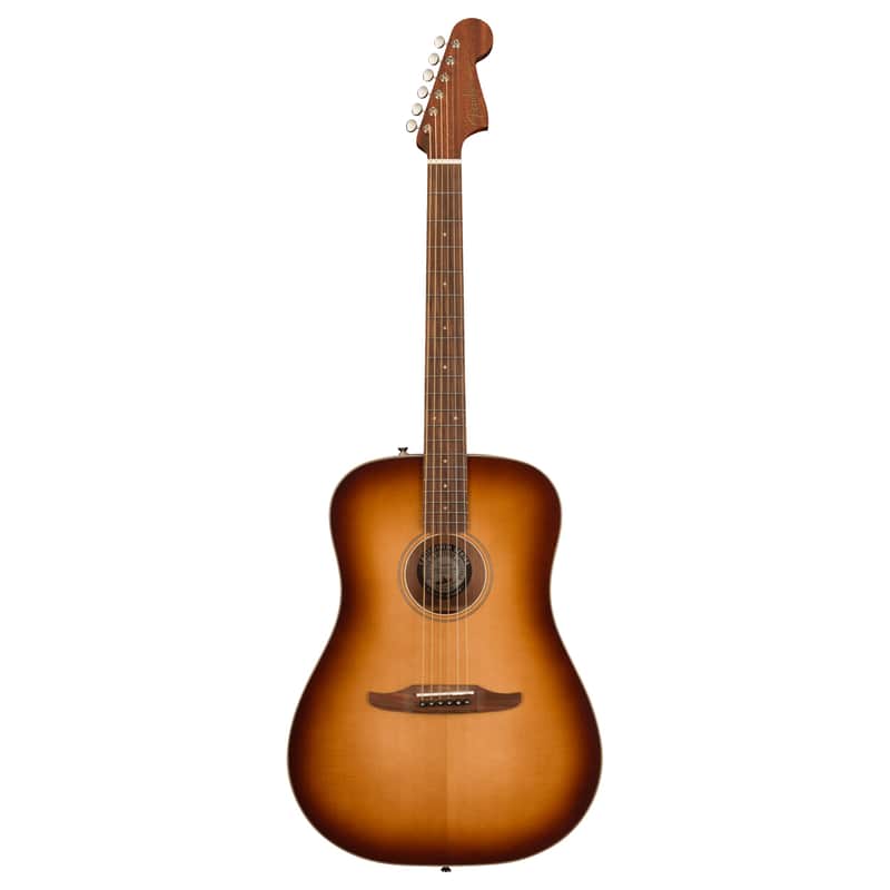 Fender Redondo Classic - Dreadnought Acoustic/Electric Guitar w/ Gig Bag - Aged Cognac Burst image 1