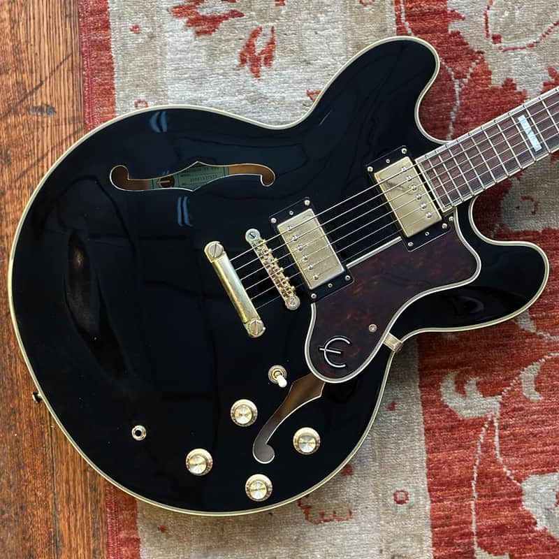 2021 Epiphone Sheraton II Pro Ebony