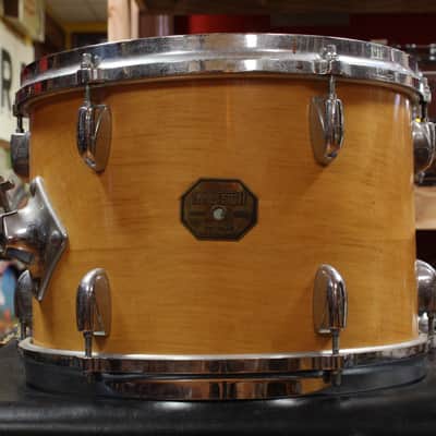 1970s Gretsch Stop Sign Badge Outfit in High Gloss Natural Maple 14x28 14x24 9x13 10x14 16x16 16x18 image 22
