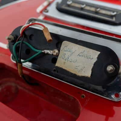 【used】Burns / Baby Bison Bass 1965-1966 4.68kg #13227【GIB Hyogo】【Plek-adjusted】【price included SHIPPING & IMPORT TAX & VAT】 image 16