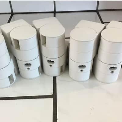 Bose Jewel cube speakers white 5 each-note pics image 6
