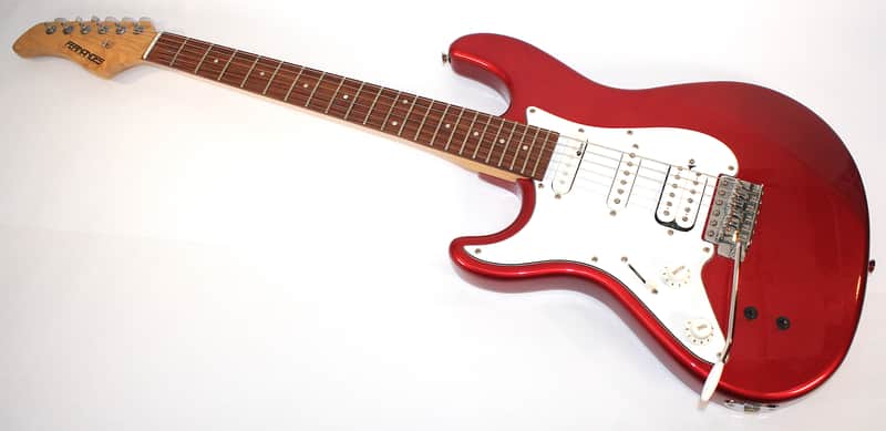 Fernandes Retrorocket Pro SUSTAINER 2004 • LEFTY • Metallic Red image 1