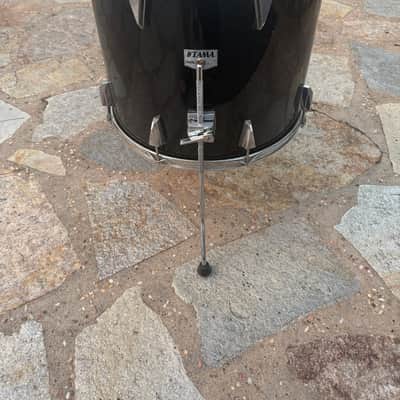 Tama Granstar 80's Black 18" Floor Tom Drum image 1
