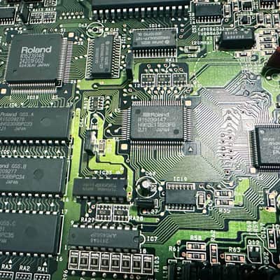Roland JV-30 Synthesizer Original Main-Mother Board. Works Perfect ! image 7
