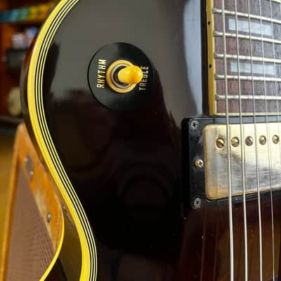 1980s Greco EGC68-50 Violin Sunburst MIJ Les Paul Custom w/ Original Electronics, F.G.T. Hardware & Hardshell Case image 4