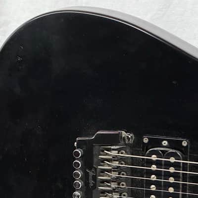 Fender Contemporary / Boxer Series TL-556 tl556 Telecaster HSS Guitar - MIJ Made In Japan 1984 - 1989 - Black image 4