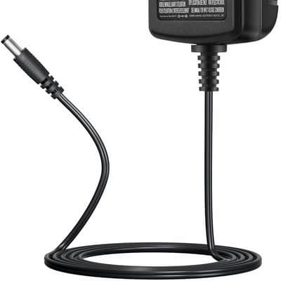 DC 9V 0.5A Power Supply Adapter, Plug 5.5mm x 2.1mm,Center Positive,for Arduino UNO R3, Arduino Mega 2560, Massage Gun and More,6.8FT Cord,UL Listed image 1