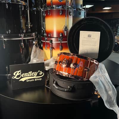 ~RARE!~ DW Collector's Neil Peart Time Machine 6.5x14" ICON Snare Drum w/ Deluxe Case #239 image 1