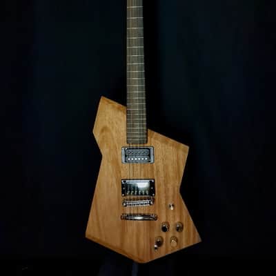 Amethyst Guitars 8 Bit Mahogany. Luthier built, custom, handmade, unique image 1
