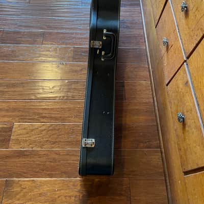 Vintage Gibson Chip Board Case Black with Red Interior image 8