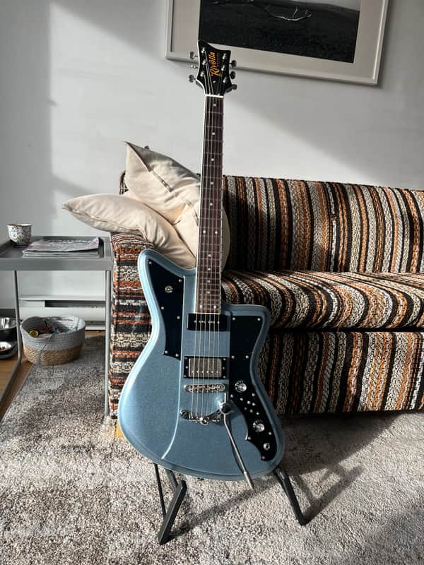 Rivolta Guitars Mondata Classico 2025 - Ice Blue Metallic image 1