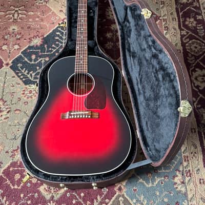 Gibson Slash J-45 Vermillion Burst image 1