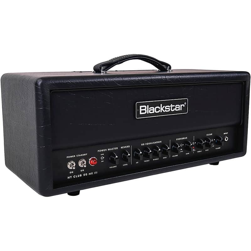 Blackstar HT Club 50 MK III 50W Tube Guitar Amp Head Regular Black image 1