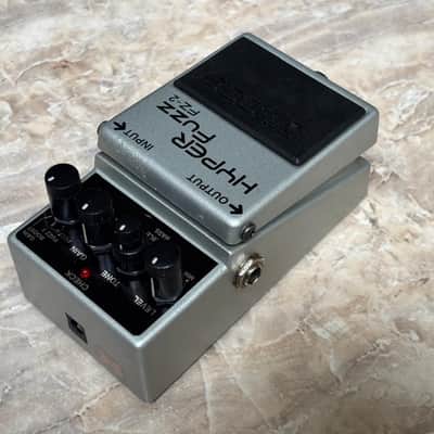 Boss FZ-2 Hyper Fuzz (Silver Label) Excellent - Dated October 1993 - Grey Silver Monochrome image 7