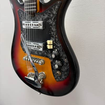 Teisco / Del Rey ET-200 1960s - Sunburst image 4