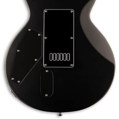 ESP LTD EC-1000 Evertune BB Electric Guitar. Black Satin image 4