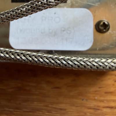 2006 Gibson Burstbucker Pro Humbucker Pickup Set - Nickel image 3