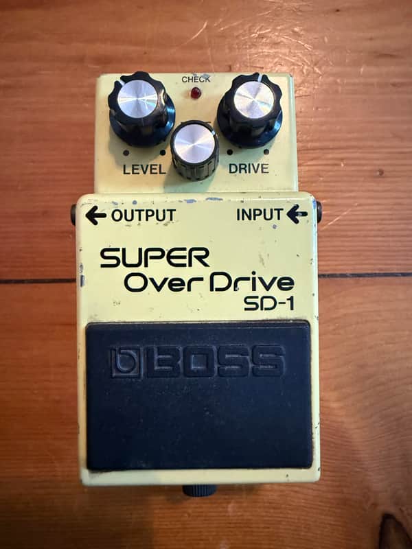 Boss SD-1 Super Overdrive 1981 - 1988 Made In Japan | Reverb