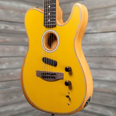 Fender Acoustasonic Player Telecaster 2021 - Present - Butterscotch Blonde image 3