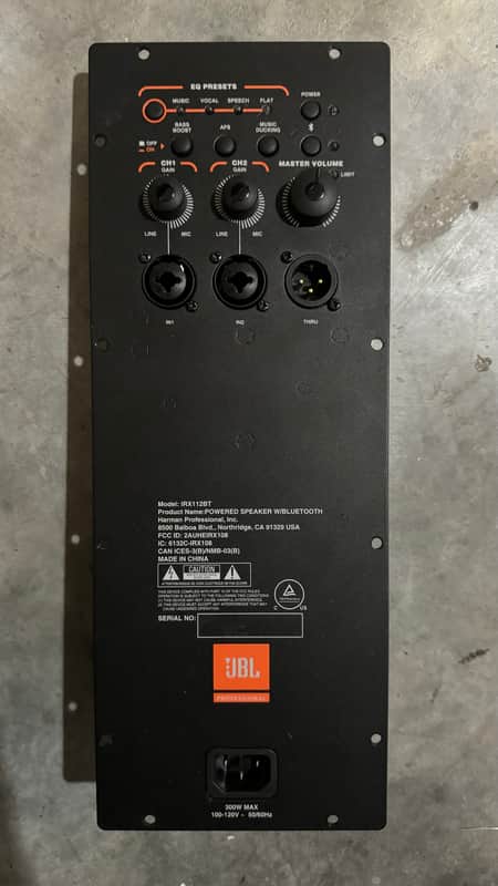 JBL IRX112BT  Amp Module Fully Working 100% image 1