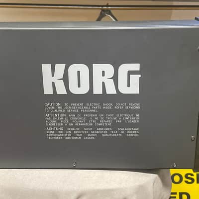 Korg MS-20 1970s - Black early filter restored image 9