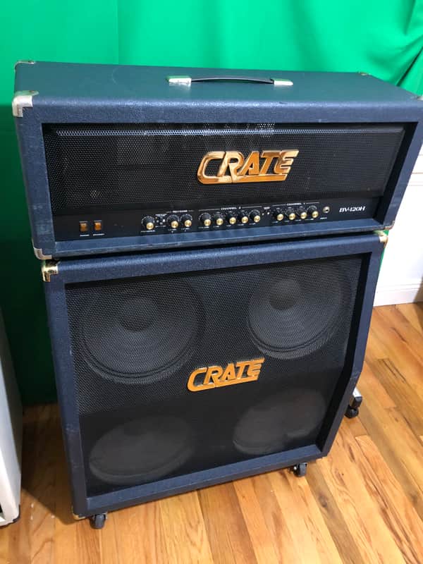 Crate Blue Voodoo Halfstack (120 Watt Tube Amp Head & Matching Cabinet (Made in USA) image 1