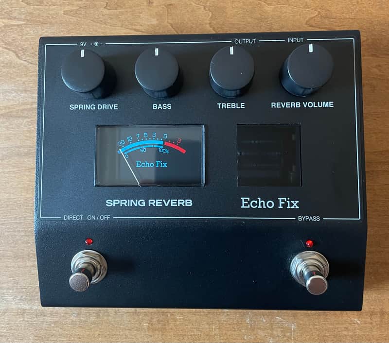 Echo Fix EF-P2 Spring Reverb 2026 - Black