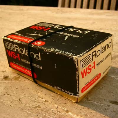 ✮ SUPERB !✮ BOXED ! ✮ ROLAND WS-1 Write Switch for CR-78 Drum Machines✮ ULTRA RARE + Essential ! image 8