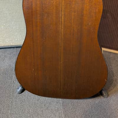 Martin D-18 Dreadnought Acoustic Guitar w/Case - Natural (1974) image 5
