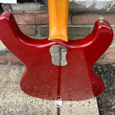 1965 Mosrite Ventures Mark I Electric Guitar - Red image 7