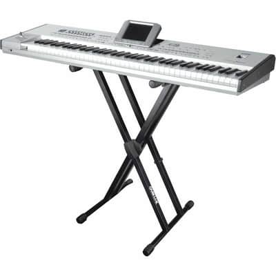 Quiklok T550 Stand clavier X double - noir image 4