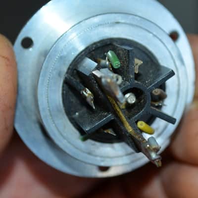 Akg Vintage Original Custom Telefunken Ela M251 Female 6 pin  Connector  50s image 2