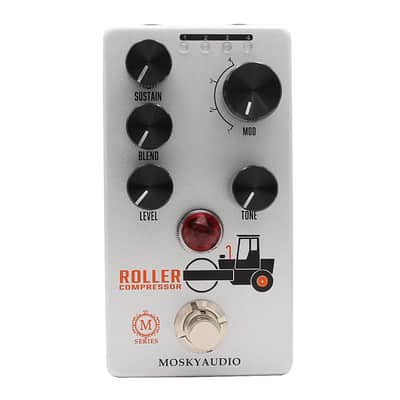 Mosky Roller Compressor Guitar Pedal,4 Modes Compress effect with Sustain/Blend/ image 1