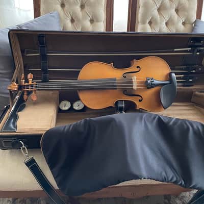 Full Size Violin German Faciebat 1723 Light yellow image 6