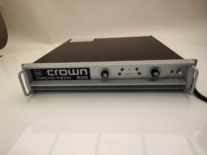 Crown Micro-Tech 600 Power Amp MT600 2000's - image 1