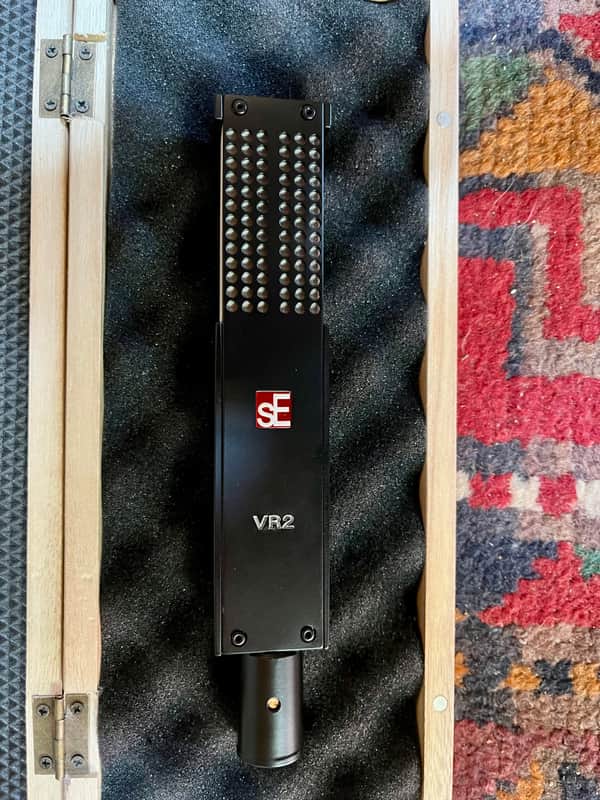 sE Electronics Voodoo VR2 Active Ribbon Microphone 2010 - Present - Black image 1