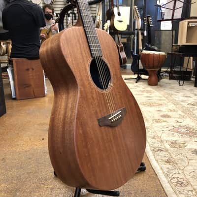 Yamaha Storia II All-Mahogany Concert Acoustic-Electric Guitar image 2