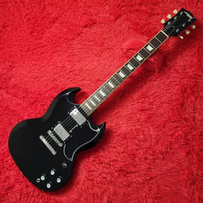 2010 Navigator N-SG-450 LTD SG Standard Black - All Original With Original Hard Shell Case - Made By ESP Kiso Custom Shop in Japan MIJ image 2